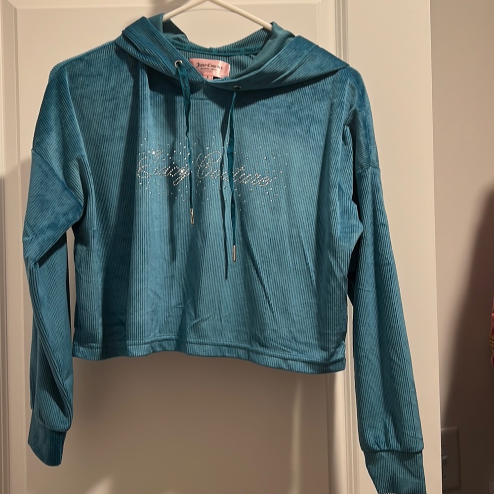 Juicy couture blue sweater size small
